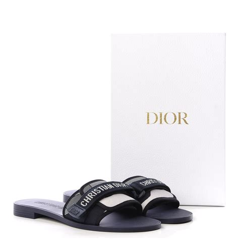 dior mule blue|christian Dior slides for women.